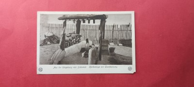 Bucuresti Bukarest Etnic Tipuri Reclama Verso foto