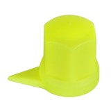 Set 10 Bucati Capac Plastic Pentru Prezon Roata Cu Indicator 33 Mm Neon Galben 54.5 Mm 575637 NW33 Z/Y/NEON WS