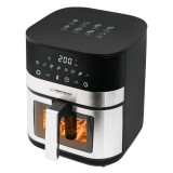 Friteuză cu aer cald Esperanza EKA003, 5 l, 1400 W, argintie, finisaj inox