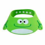 Cumpara ieftin Aparatoare de sampon/protectie baita Edman pentru ochi si urechi, ajustabila, pentru copil, Verde