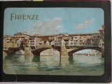 FIRENZE / FIRENZE SCULTURA , COLIGAT DE DOUA ALBUME CU FOTOGRAFII DE EPOCA , INCEPUTUL SEC. XX