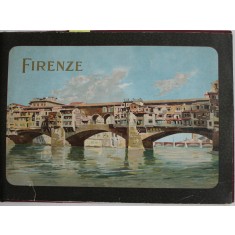 FIRENZE / FIRENZE SCULTURA , COLIGAT DE DOUA ALBUME CU FOTOGRAFII DE EPOCA , INCEPUTUL SEC. XX