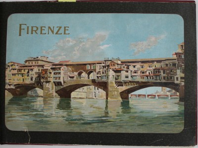 FIRENZE / FIRENZE SCULTURA , COLIGAT DE DOUA ALBUME CU FOTOGRAFII DE EPOCA , INCEPUTUL SEC. XX foto