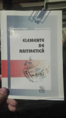 Elemente de aritmetica &amp;amp;#8211; Constantin Vraciu foto