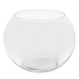 Vază Sticlă 10x7.6cm, Transparent, Oem
