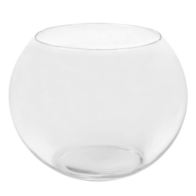 Vază Sticlă 10x7.6cm, Transparent foto