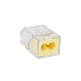 Conector universal pentru cabluri electrice, 2x0.75-2.5mm, L101215