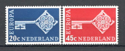 Tarile de Jos/Olanda.1968 EUROPA SE.396 foto