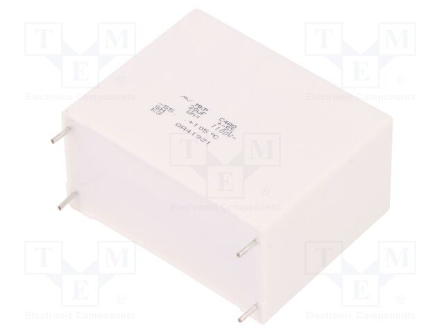 Condensator KEMET C4AQ 30uF 1,1kV DC-Link THT polipropilenă ESR 5,2m&Omega;