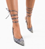 Cumpara ieftin Pantofi dama Karola Zebra