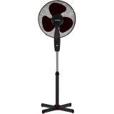 Ventilator cu picior Albatros V40B, 50 W, 3 viteze, diametru 40 cm, oscilatie la 80 grade, negru