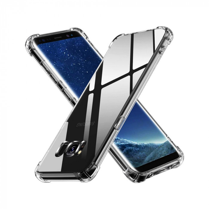 Husa pentru Samsung Galaxy S8 Plus Techsuit Shockproof Silicone Transparent