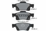 Set placute frana TEXTAR 2519601
