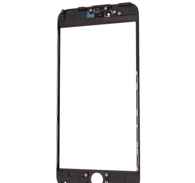 Geam sticla iPhone 6 Plus, Complet, Black foto