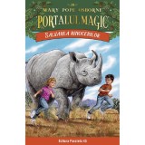 Portalul Magic 29: Salvarea Rinocerilor - Mary Pope Osborne