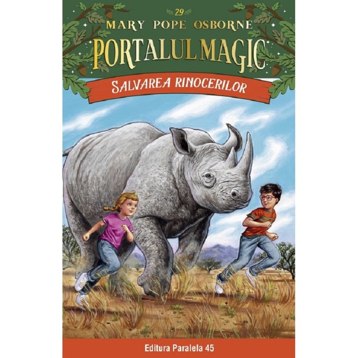 Portalul Magic 29: Salvarea Rinocerilor - Mary Pope Osborne