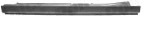 Prag Skoda Favorit (781/785/787) 05.1989-06.1995 Stanga 115700310, prag din metal, Rapid