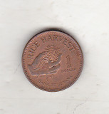 Bnk mnd Guyana 1 dollar 2005, America Centrala si de Sud