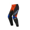 Pantaloni Motocross/Enduro O'Neal Shocker V.25 negru / portocaliu / albastru