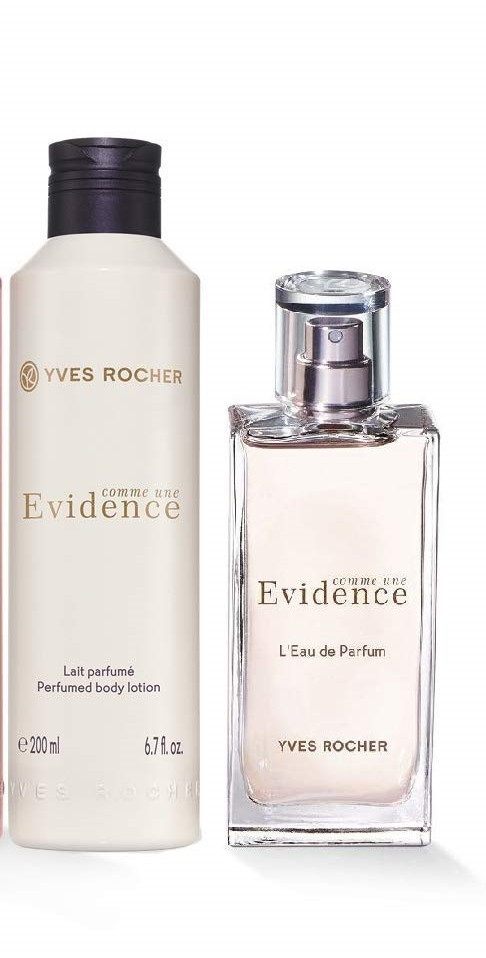 Set Apa de parfum COMME UNE EVIDENCE 50ml + LAPTE CORP Yves Rocher |  Okazii.ro