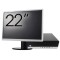 Pachet Calculator Second Hand HP EliteDesk 800 G5 SFF, Intel Core i5-9500 3.00-4.40GHz, 8GB DDR4, 256GB SSD + Monitor 22&amp;quot; NewTechnology Media