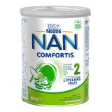 Formula de lapte praf Nan 2 Comfortis, 6+ luni, 800 g, Nestle