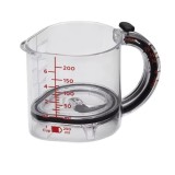 Cana de Masurat, cu Maner, Reglabila, din ABS si Silicon, 250 ml, Transparent