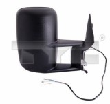 Oglinda exterioara dreapta TYC VW LT II 2DM 2DA 2DD 2DH 192006, reglaj electric, sticla convexa, brat scurt, carcasa neagra, ECE, OE 2D1857502C