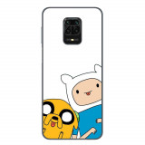 Husa compatibila cu Xiaomi Redmi Note 9 Pro Silicon Gel Tpu Model Finn and Jake Tongues