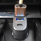 Cumpara ieftin INCARCATOR AUTO CU 2XUSB Quick Charge 3.0 SI 1XUSB TYPE-C 42W, Mega Drive