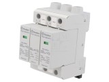 Limitator de Supratensiuni Tip 2 3 Poli 15kA pentru Șină DIN