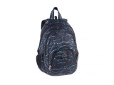 Rucsac Pulse 2 in 1,cu compartiment laptop,model Teens Blue Lava,32x25x50 cm