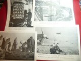 Set 17 Fotografii Propaganda Militara Germana pe Frontul de Est (Rusia) 18,5x24,