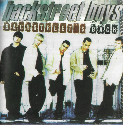 CD Backstreet Boys &amp;ndash; Backstreet&amp;#039;s Back, original foto