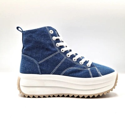 Tenisi inalti dama denim Navy - 40 foto