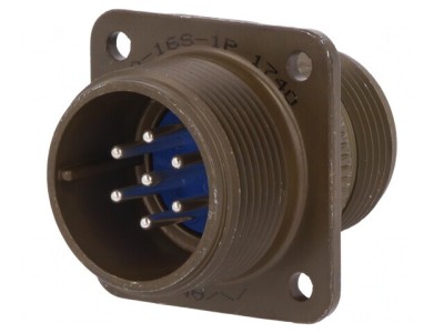 Conector Circular Aluminiu 16S 97-3100A-16S-1P foto