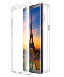 Husa Full TPU 360&deg; (fata + spate) pentru Samsung Galaxy Note 8, Transparent
