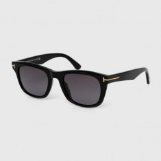 Tom Ford ochelari de soare barbati, culoarea negru, FT1076_5401B