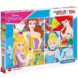 Puzzle Clementoni Disney Princess Supercolor 104 piese