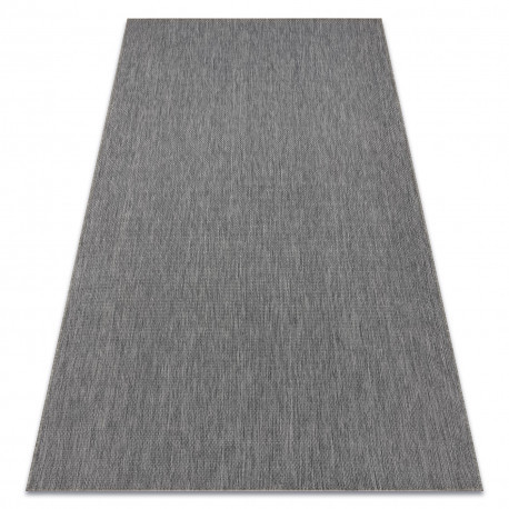 Covor sisal Flat 48663/920 antracit , 80x150 cm