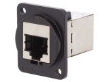 Conector adaptor FT Cat 6a ecranat