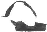 Carenaj roata Mazda CX-7 (Er), 01.2006-08.2012, partea Dreapta, Fata, EG2156131A, 4581FP1T
