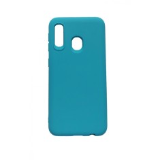 Husa telefon compatibila cu Samsung Galaxy Galaxy A20e, Albastru, Cu interior de catifea, 187HT