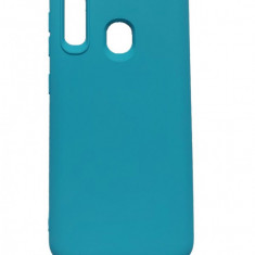 Husa telefon compatibila cu Samsung Galaxy Galaxy A20e, Albastru, Cu interior de catifea, 187HT