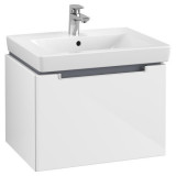 Cumpara ieftin Mobilier suspendat Villeroy &amp; Boch, Subway 2.0, pentru lavoare incastrabile, 58,7 x 45,4 cm, alb lucios