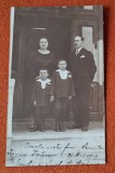 fotografie veche datata anul 1927, familie