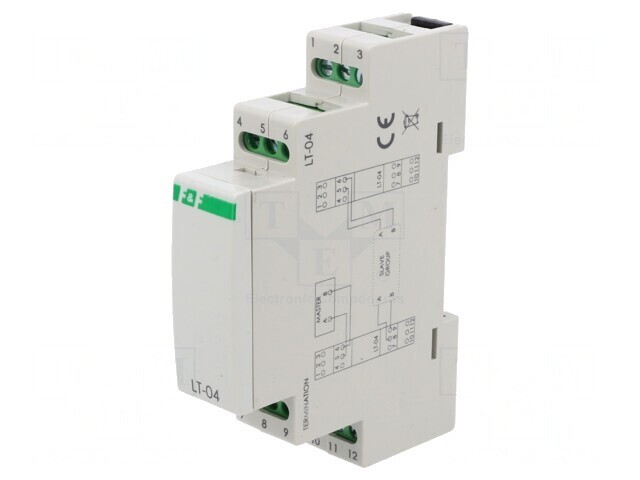 Convertor RS485 la Ethernet 9-24VDC Plastic