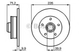 Disc frana VW VENTO (1H2) (1991 - 1998) BOSCH 0 986 478 332