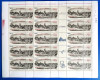 ROMANIA 1997 Ziua marcii postale - 2 Coli cu 10 viniete diferite MNH - LP 1435 a, Posta, Nestampilat