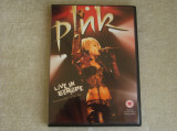 PINK - Live in Europe - DVD Original ca NOU, Rock